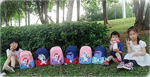 Powoofun Kids Criandler Viagem Backpack Cool Cute Desenho Daypack
