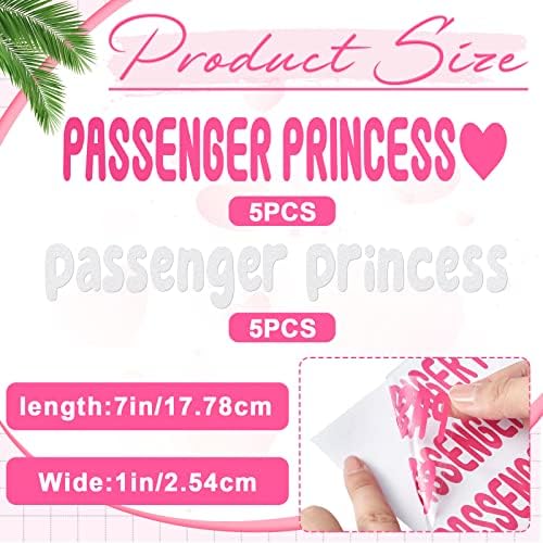 Thenshop 10 pcs Passageiro Princesa Decal