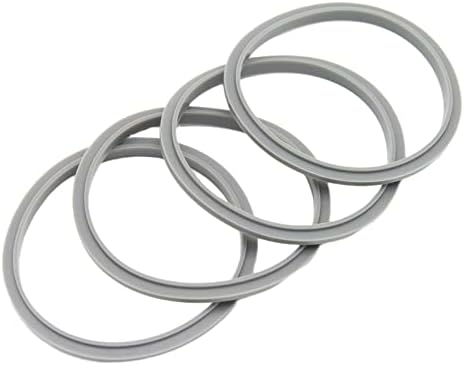 Pacote de juntas de anel de vedação com focas de 4 compatíveis com liquidificador nutribullet 600/900 Série anel de selo anel de borracha Juntas de borracha