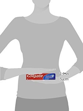 Proteção da cavidade colgate Fluoride Croteira de fluoreto de 8 onças 5 tubos 5 tubos