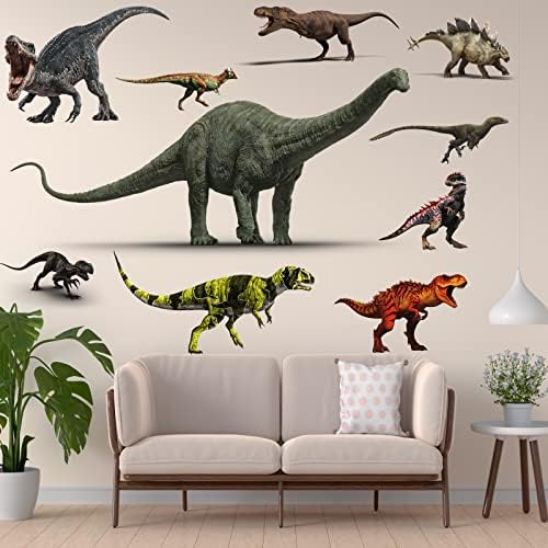 Decalques de parede de dinossauros de dinossauros de tamanho grande de dinossauros de dinossauros de dinossauros,