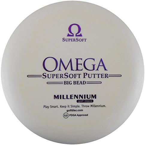 Millennium Supersoft Omega Big Bead Putter Golf Disc [cores podem variar] - 165-169G