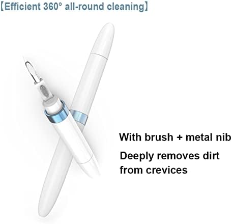 Kit de limpeza atualizado para o AirPods Pro 12, Kit de limpeza de fones de ouvido Bluetooth Earbud Ferramenta de limpeza, design de caneta multifuncional fácil de transportar