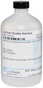 Labchem LC178001 Solução de ácido nítrico, 0,1N, 500 ml de volume