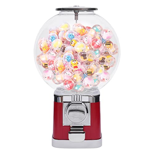 Máquina de venda automática, 18 H Big Bubble Gumball Machine Candy Dispenser Machine Gum Machine, Candy Gumball Machine para