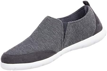 Isotoner Zenz Men's Casual Shoes, Slippers Lightweight Sport Knit-On