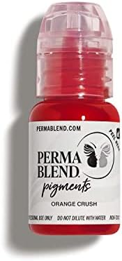 Perma Blend - Orange Crush - Microblading Ink para aprimorar a cor dos lábios - tatuagem labial e suprimentos para blush para