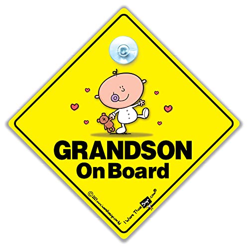 Baby Iwantthatsignltd neto a bordo do sinal do carro, neto, netos, sinal de carro, bebê a bordo, sinal de carro de novidade,