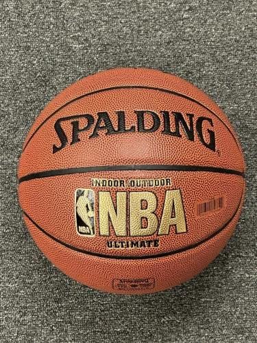 Pat Riley Lakers Knicks Hofer assinado na NBA em tamanho real basquete com holograma - basquete autografado