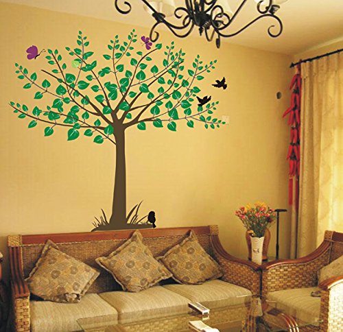 Decores pop minha pequena árvore lindos adesivos de parede para quartos de crianças