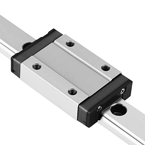 OUYZGIA MGN12H 450mm Rail linear, com bloco de carro duplo para projeto de máquina CNC