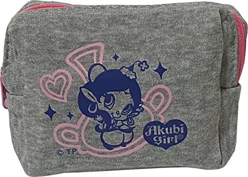 TEZUKA Produções The Genie Family Akubichan Sweatshirt Fabric bolsa Acessórios Caso Cosmético 12 × 9 × 3,5 cm Japan Anime