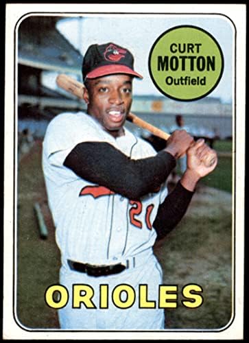 1969 Topps 37 Curt Motton Baltimore Orioles Ex+ Orioles