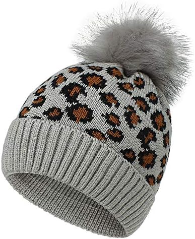 Mulheres Winter Knit Hat Scondf Set Lenge Feanie Hat mais quente Capinho de esqui