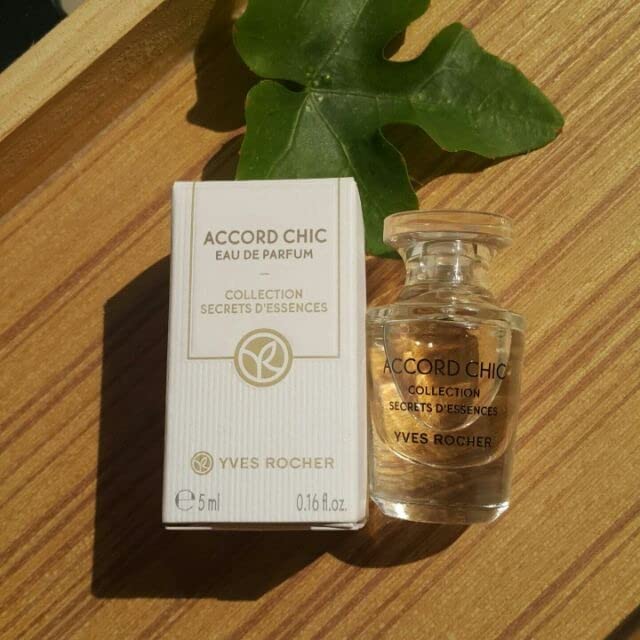 Yves Rocher Accord Chic Collection Secrets d'Sesnces - Eau de Parfum for Women, 5 ml./0.16 fl.oz.