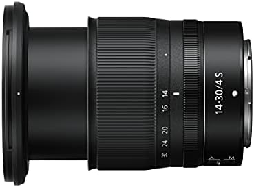 Nikon Nikkor Z 14-30mm f/4 s Ultra-larp Angle Zoom Lens para Nikon Z Câmeras sem espelho