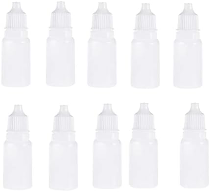 15 ml de plástico reabastecido gotes de gotas de gotas de gotas, líquido claro e líquido líquido líquido
