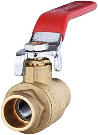 Efield 1/2 Sweat Brass Full Shut Ball Valve, 600 WOG Feminino SULHER SOLDECECTOR SWT X SWT