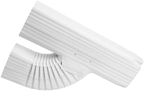 Downspout calha na vertical y conector 3x4 branco ， conexão chuva calha de calha de calha