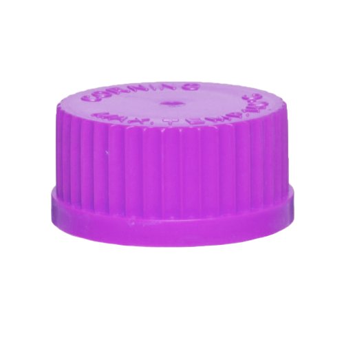 Corning 1395-45LTC1 Purple Polipropileno Gl45 Tampa de parafuso com vedação para pirex mídia garrafa