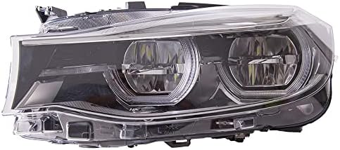 Frente de LED à esquerda de 12 volts de 12 volts compatível com BMW 340i GT XDRIVE 2017 pelo número da peça 3276420469148