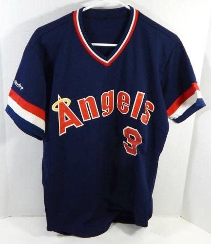 1987 California Angels 9 Game usou Jersey Batting Practice 40 DP22313 - Jerseys MLB usada para jogo MLB