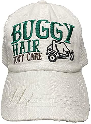 May & Gray Feminino Buggy Hair Don't Sean Utv SXS Cap
