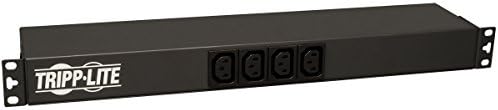 Tripp Lite Basic PDU, 14 pontos de venda, 208/240V, entrada NEMA L6-20P, 3,3/3,8kW, cordão de 15 pés.