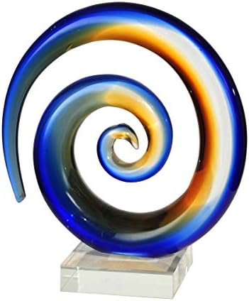 Dale Tiffany Favrile Art Glass Collection Sculpture/Figure, multicolor