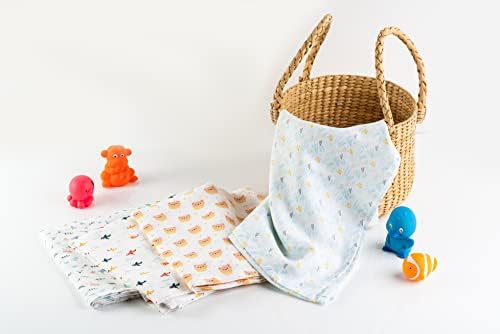 Swaddle de musselina da cabana de Tod, cobertor orgânico de musselina de algodão, cobertor de bebê moderno respirável, cobertores de swaddle grandes e macios e leves para meninos e meninas, pipas 110cm x 110cm