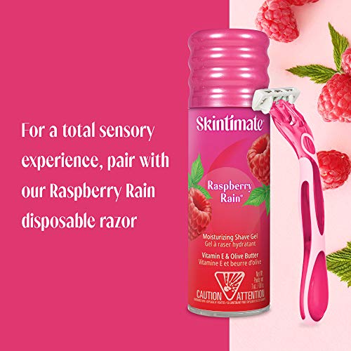 Skintimate Rospberry Rain Womens Hidration Shave Gel, 198G