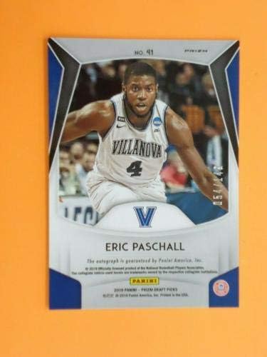 Eric Paschall 2019 Panini RC Prizm Auto 054/149 Cart