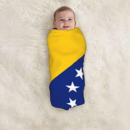 Bandeira da Venezuela Baby Blain Receber Blanket para Capa de Swaddle para recém -nascidos Infantil