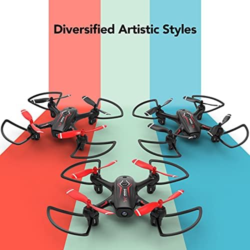 Neheme NH530 Drones com câmera para adultos, mini drone com câmera HD de 1080p, quadcopter RC para iniciante com sensor