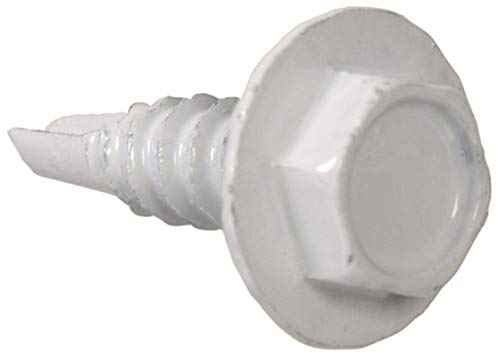 The Hillman Groupthe Hillman Group 35247 Wex Wex Head White Selffrill parafuso 8 x 9/16 100-PACK