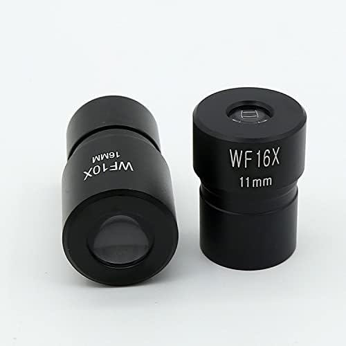 Acessórios para microscópio WF16X ocular grande angular para consumíveis de laboratório de microscópio biológico