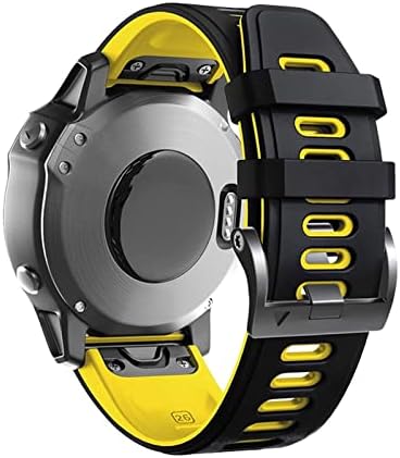 Dzhtus 26mm 22mm WatchBand para Fenix ​​6 6x Pro GPS 5x 5plus 3 935 Enduro D2 Delta Soft Silicone Strap Acessórios de liberação