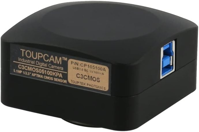 Acessórios para microscópio 5.1MP 10MP USB3.0 Digital Video Microscope Camera