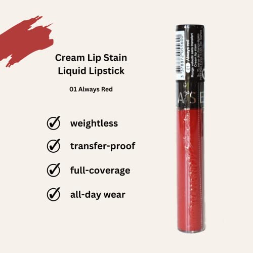 Sephora Collection Holiday Surprise Makeup Gift Conjunto :: Cream Lip Stain em 01 Sempre vermelho e delineador lápis para