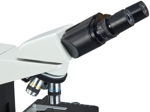 OMAX 40X-1600X Plano avançado Microscópio de composto binocular escuro com câmera USB de 2,0 mp e condensador de campo escuro de óleo