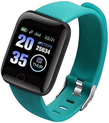 Relógio inteligente para o Android Call & SMS Lembretes do Android SMS Smartwatch com freqüência cardíaca, oxigênio e pressão no sangue, monitoramento do sono, Saúde Fitness Sports Sports Smart Bracelet Pulseira