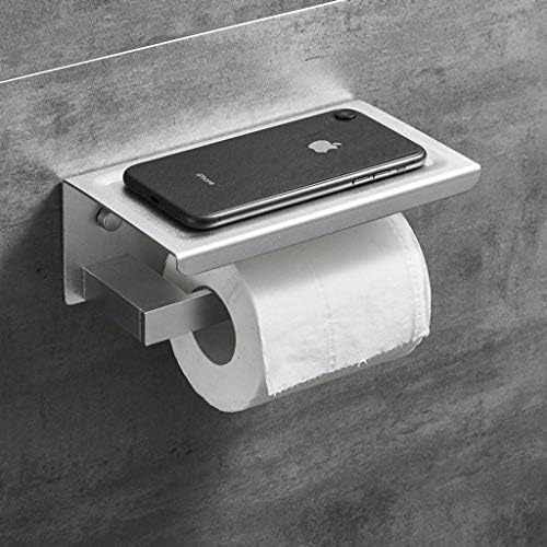 FXBZA Aço inoxidável Papel de papel higiênico suporte de parede escovada suporte do vaso sanitário do vaso sanitário Crome