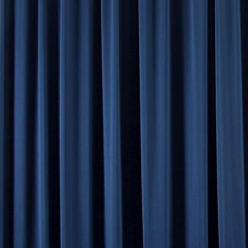 10 pés x 10 pés de painéis de cortina azul marinho de rugas, cortinas, cortinas de pano de fundo de poliéster, suprimentos de decoração