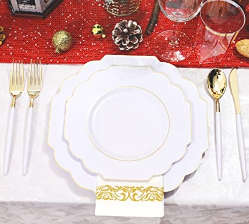 Nervure 140pcs placas de plástico dourado recortadas - placas de ouro branco pesado - placas de plástico quadrado pesado