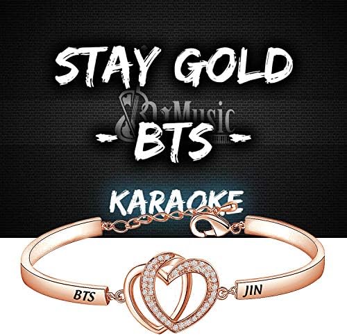 Presente do Exército do WSNANG para amar a si mesmo e manter a pulseira do exército bracelete diy jóias fazendo presente para fãs coreanos fãs meninas