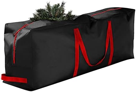 Bolsa de armazenamento de árvore de Natal ao ar livre de cokino com alças reforçadas duráveis ​​e zíper duplo árvores artificiais