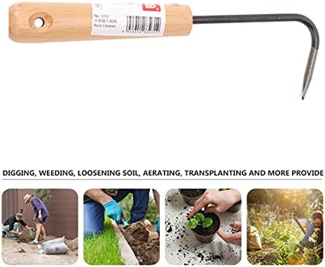Ferramentas de hand Ferramentas de ferramentas de extrator de ervas daninhas e cultivadores Ferramenta de jardim | 215 mm de gancho