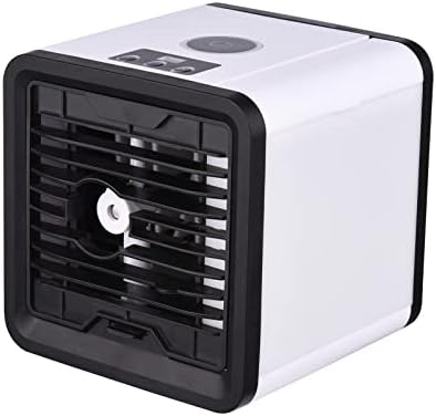 Ventilador de resfriamento por portátil portátil Huiop, evaporativo ventilador portátil de resfriamento mini ar condicionado ventilador de desktop pessoal umidificador de refrigerador