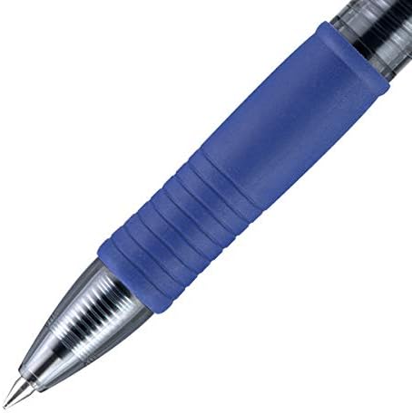 PILOT G2 Premium recarregável e recorrente de canetas de gel de rolagem retrátil, ponto fino, tintas de cores variadas,