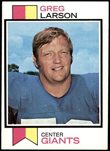 1973 Topps # 418 Greg Larson New York Giants-Fb NM Giants-FB Minnesota